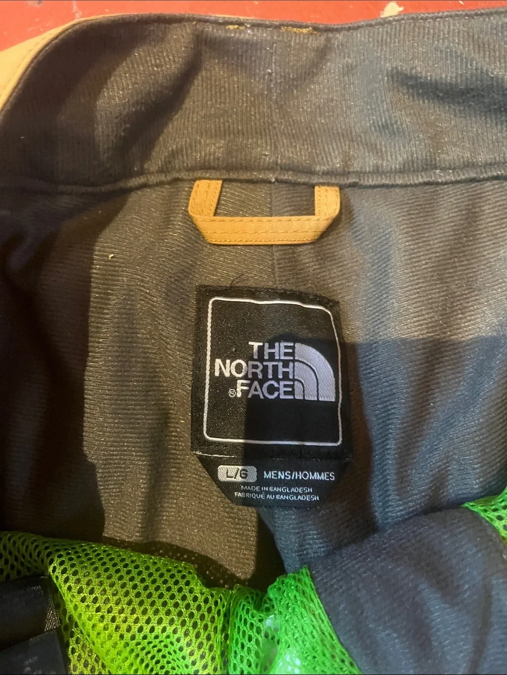 The North Face tan ski